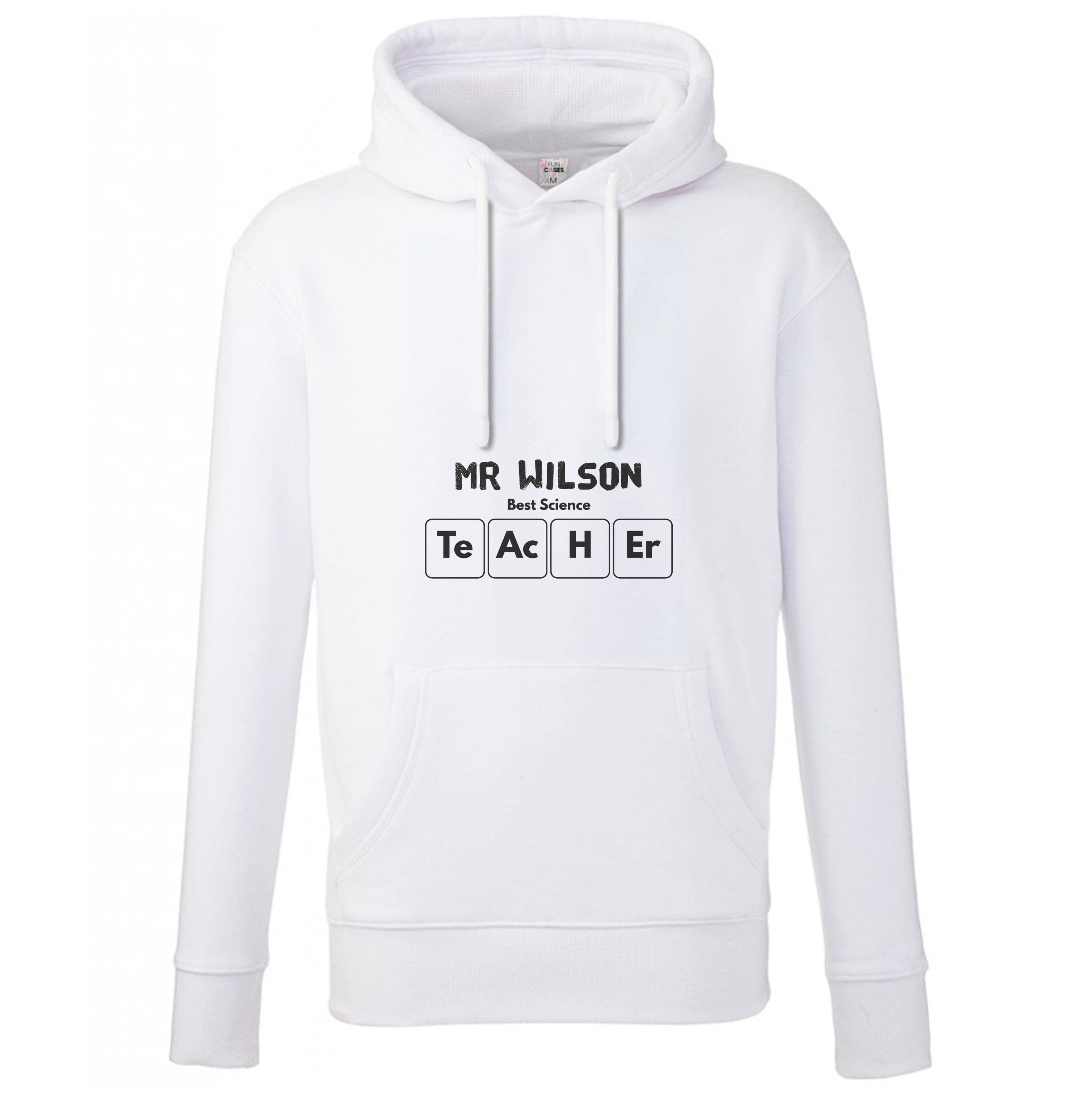 Science Teacher - Personalised Teachers Gift Hoodie