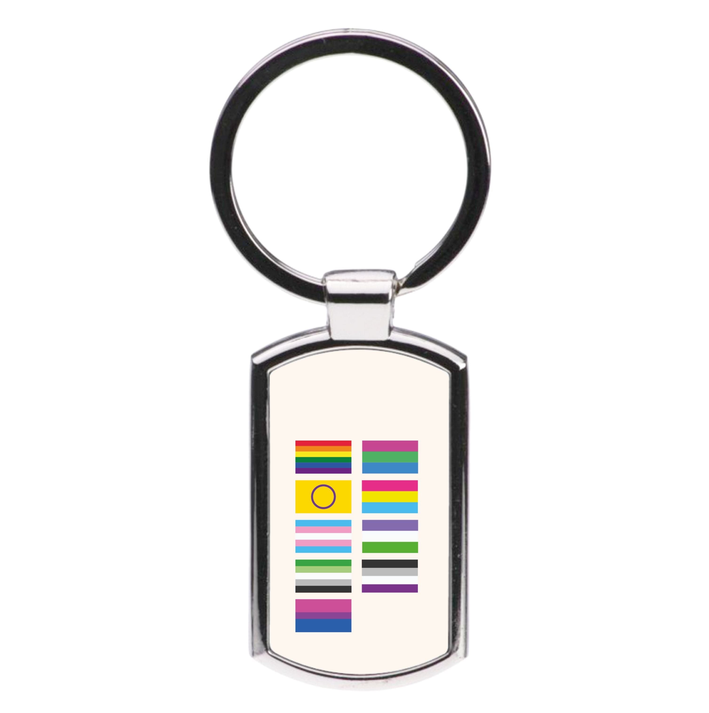 Flags - Pride Luxury Keyring