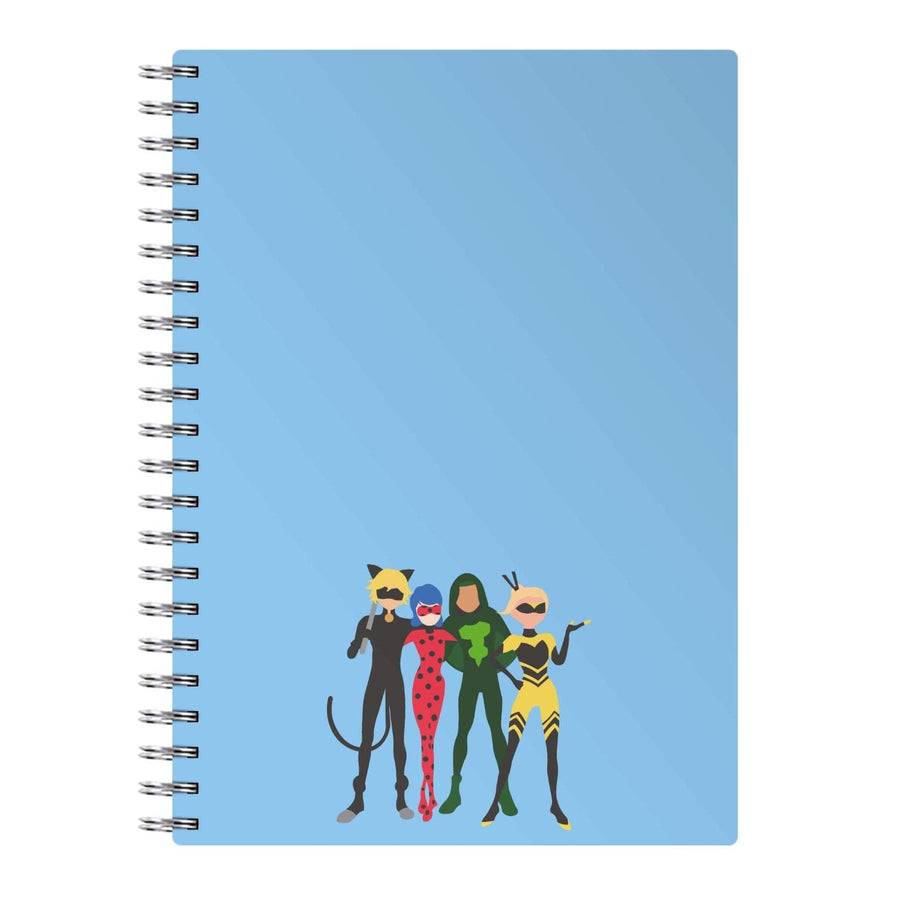 Main Characters- Miraculous Notebook