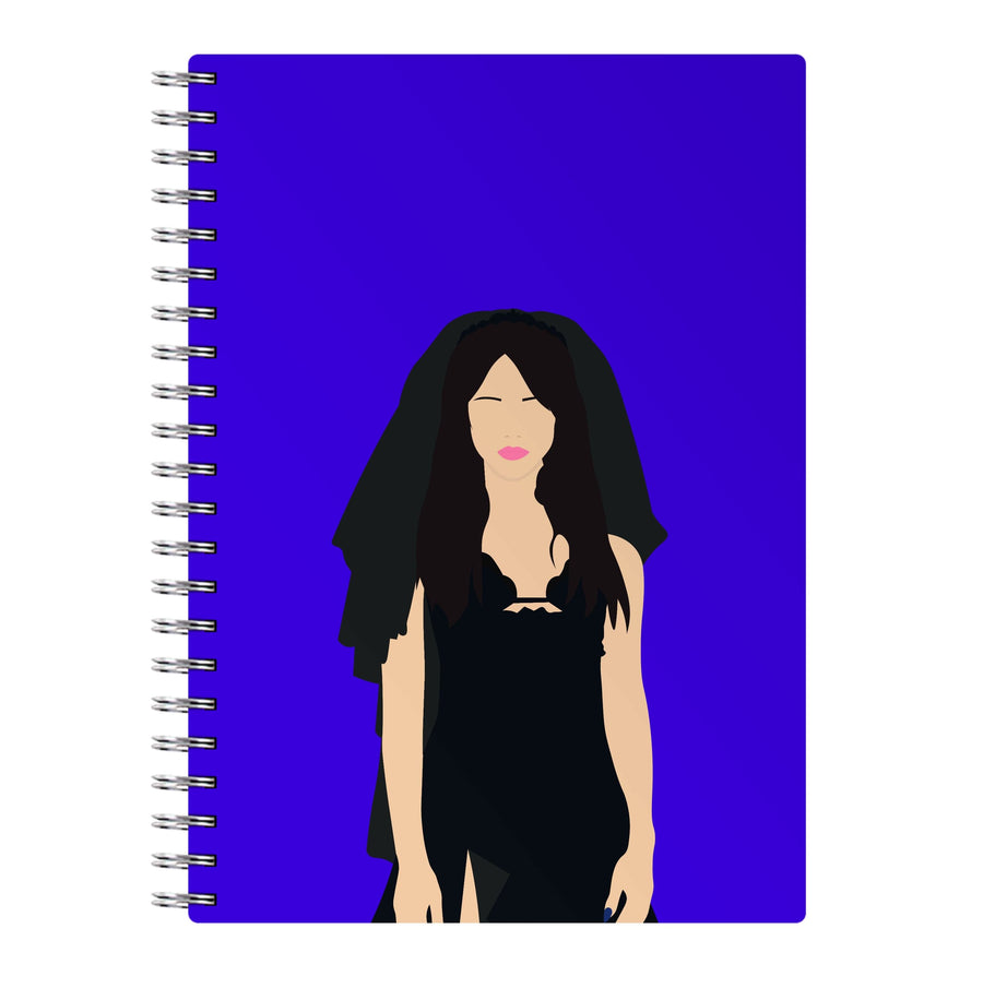 Black Dress - Jenna Ortega Notebook