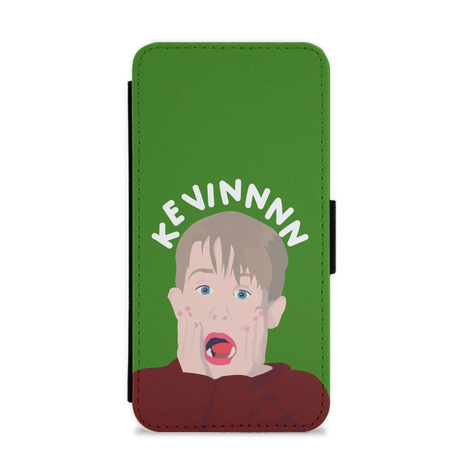 Kevin Home Alone - Christmas Flip / Wallet Phone Case