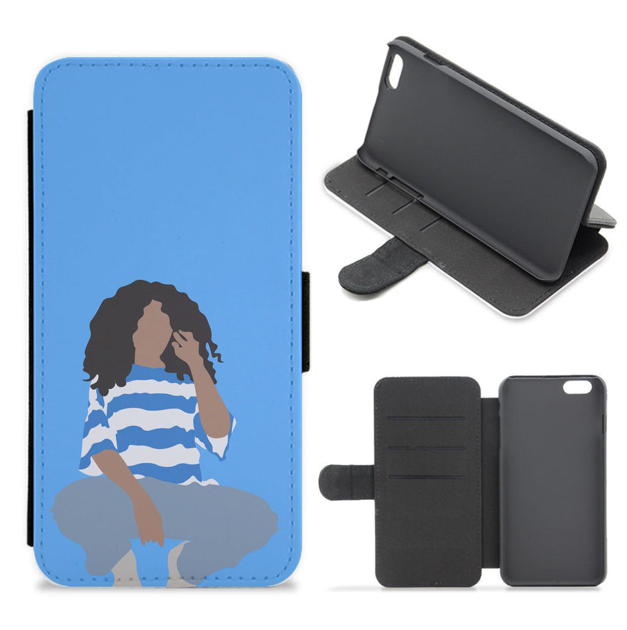 Blue Dancing - SZA Flip / Wallet Phone Case