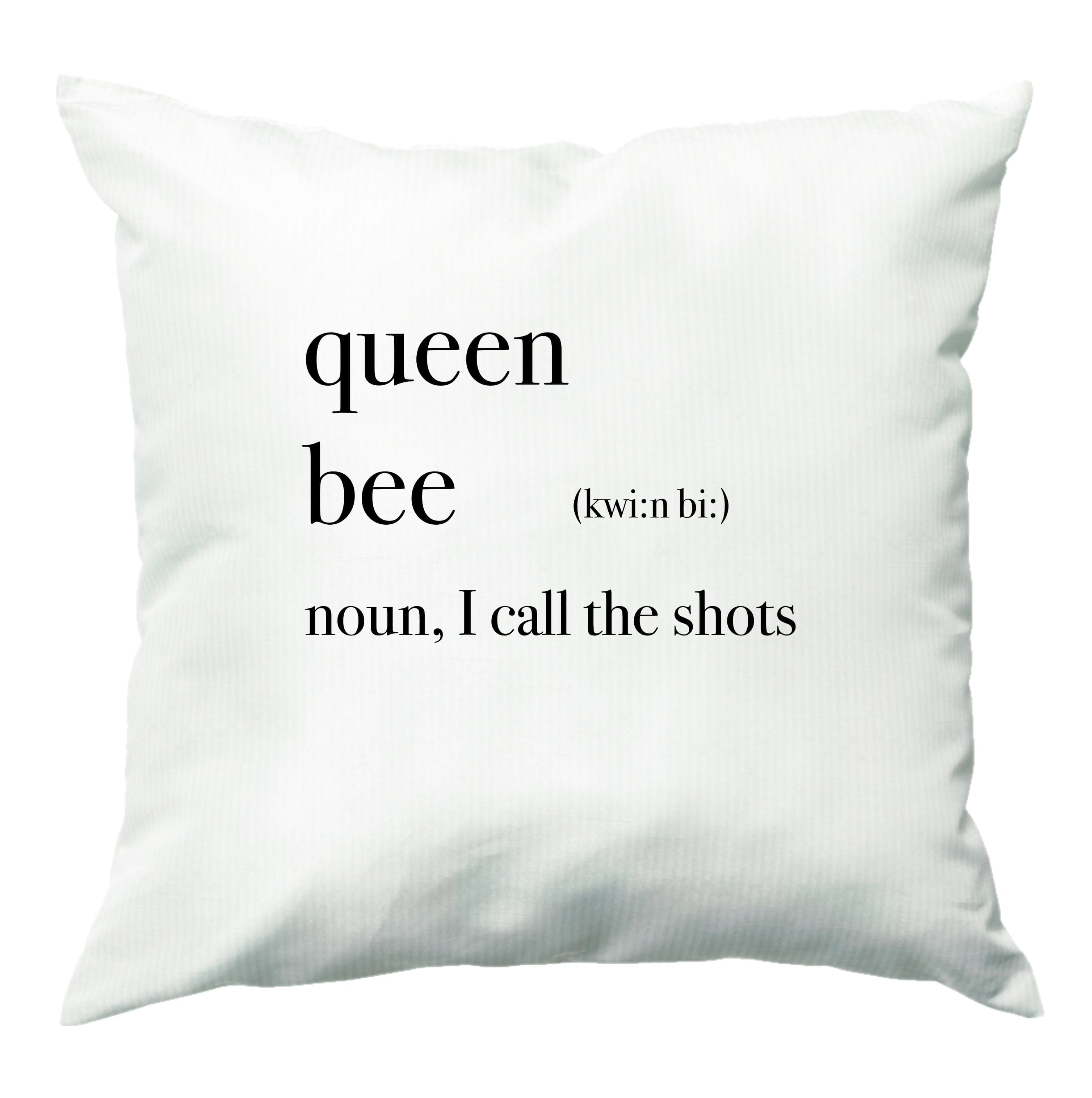 Queen Bee Definition - Queen B Cushion