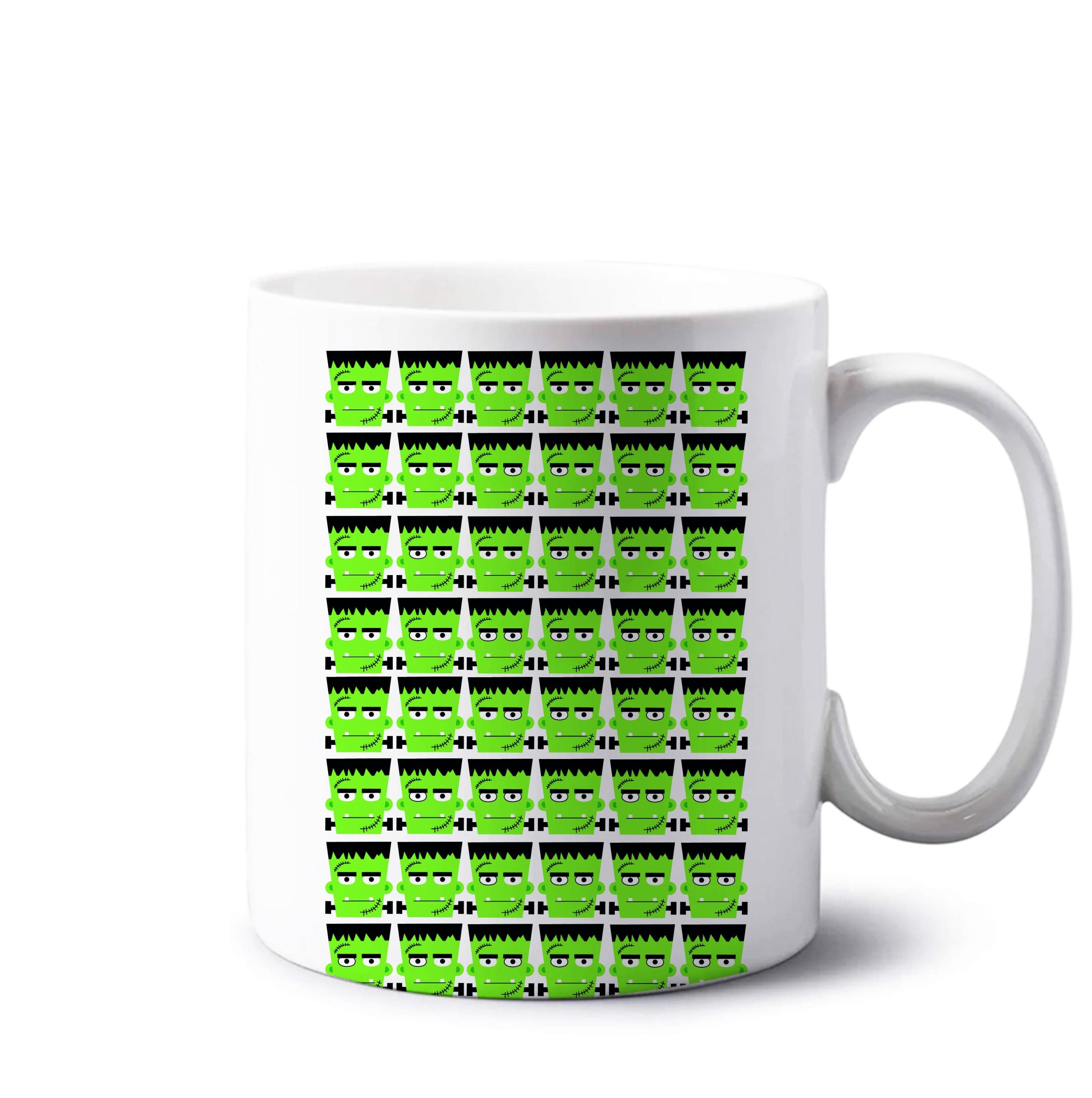 Frankenstein Pattern - Halloween Mug