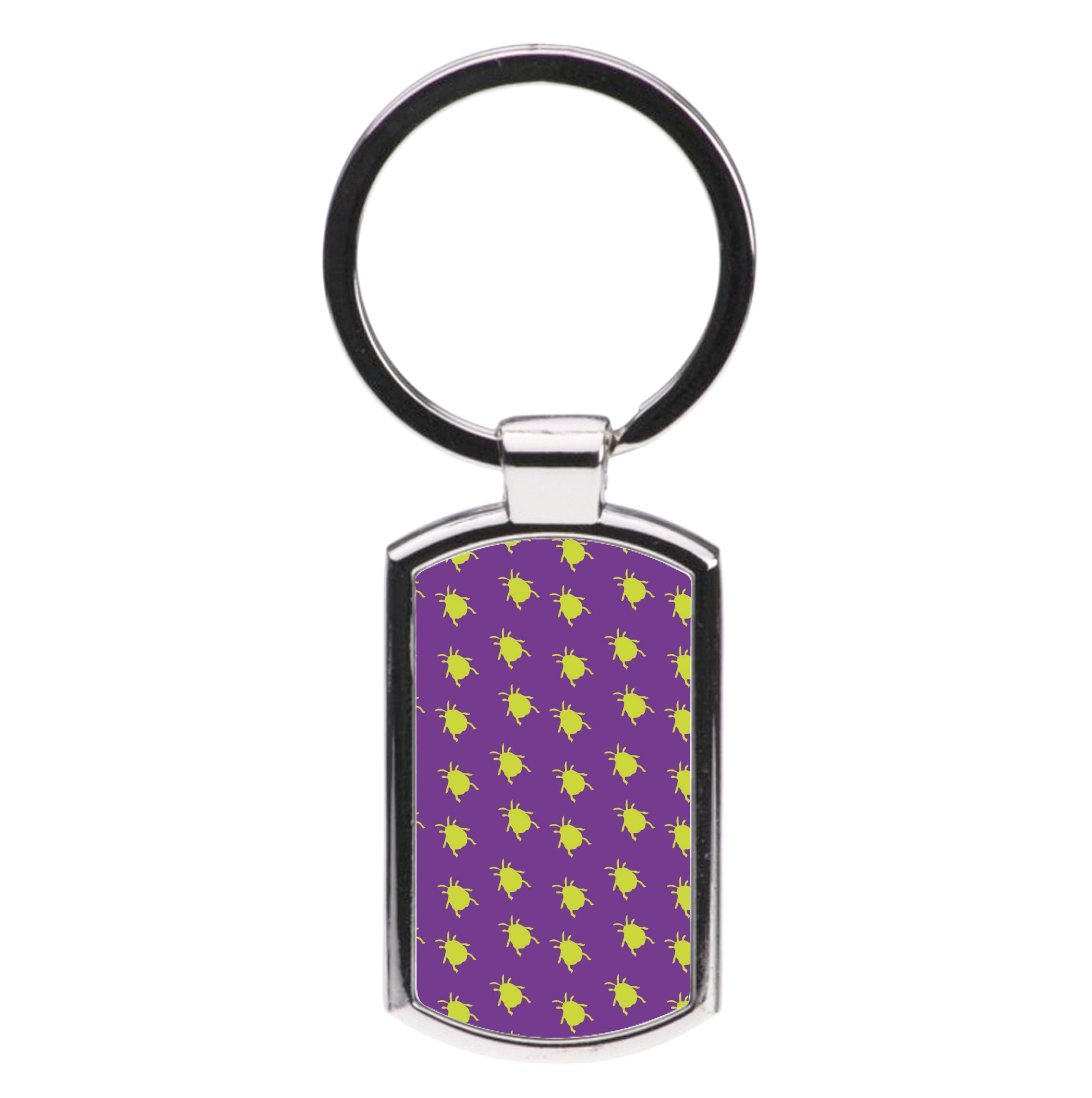 Bug Pattern - Beetle Halloween Luxury Keyring