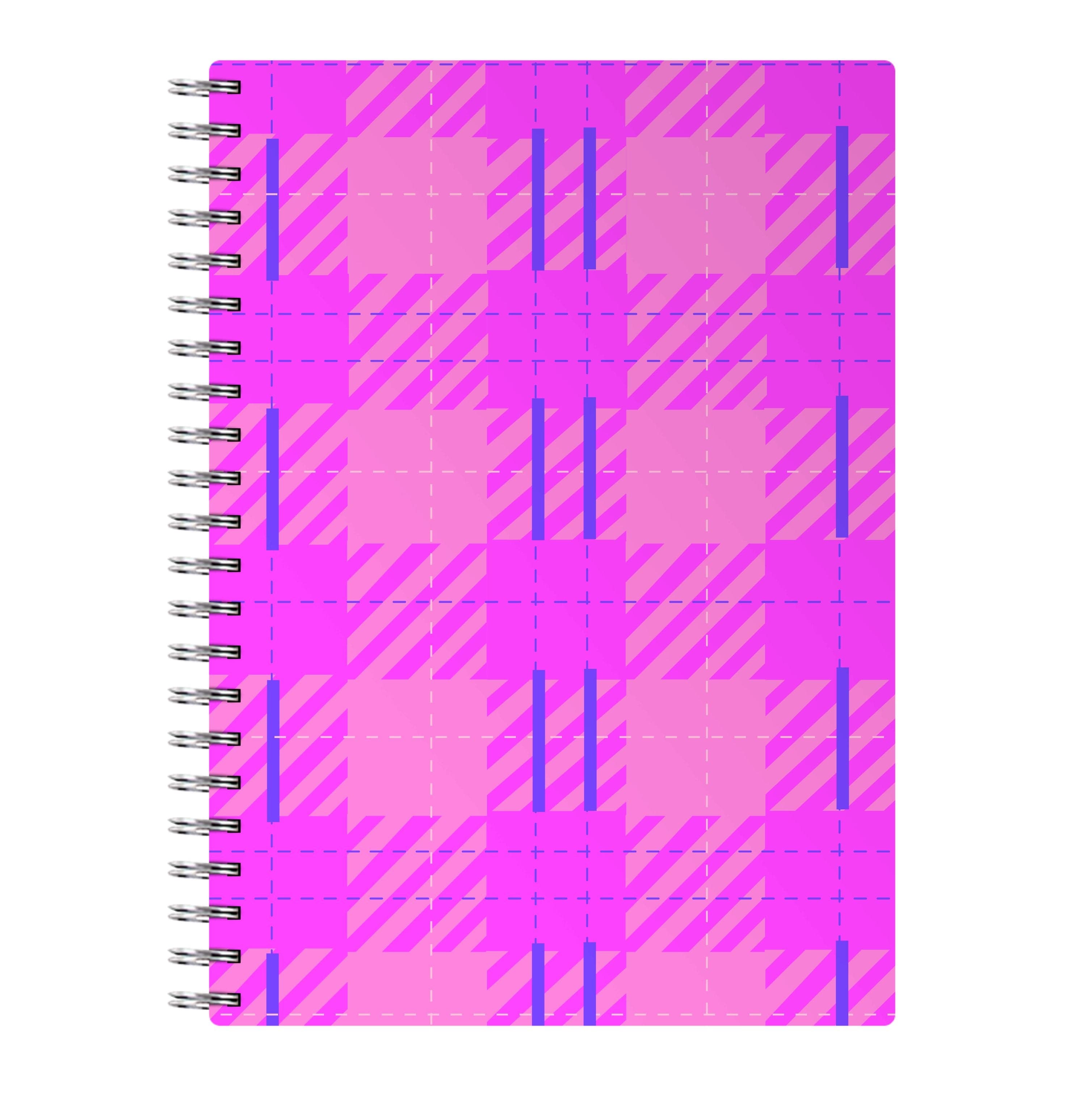 Pink Wrapping - Christmas Patterns Notebook