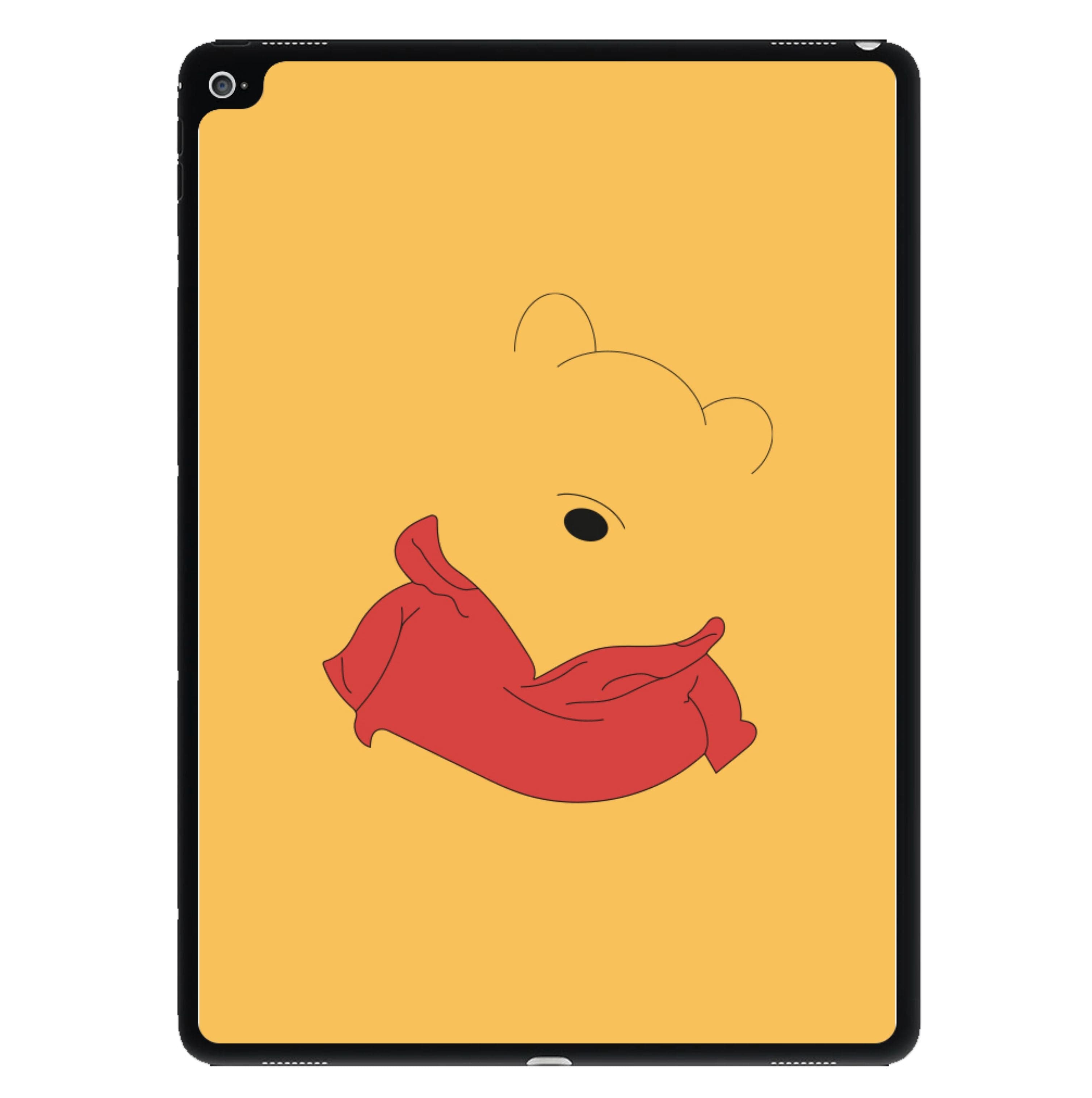 Faceless Yellow Bear iPad Case