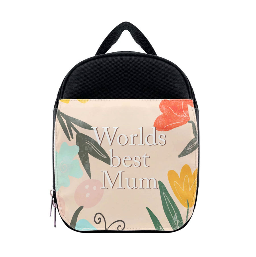 Worlds Best Mum - Floral Mother's Day Lunchbox