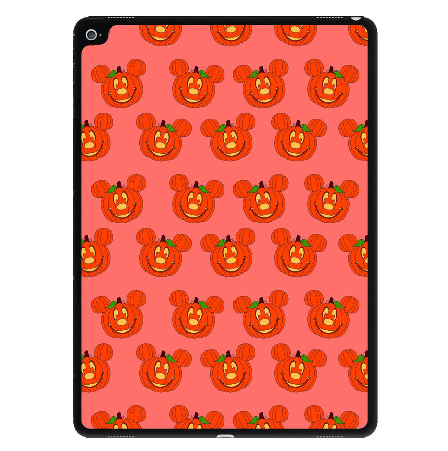 Mickey Mouse Pumpkin Pattern - Disney Halloween iPad Case