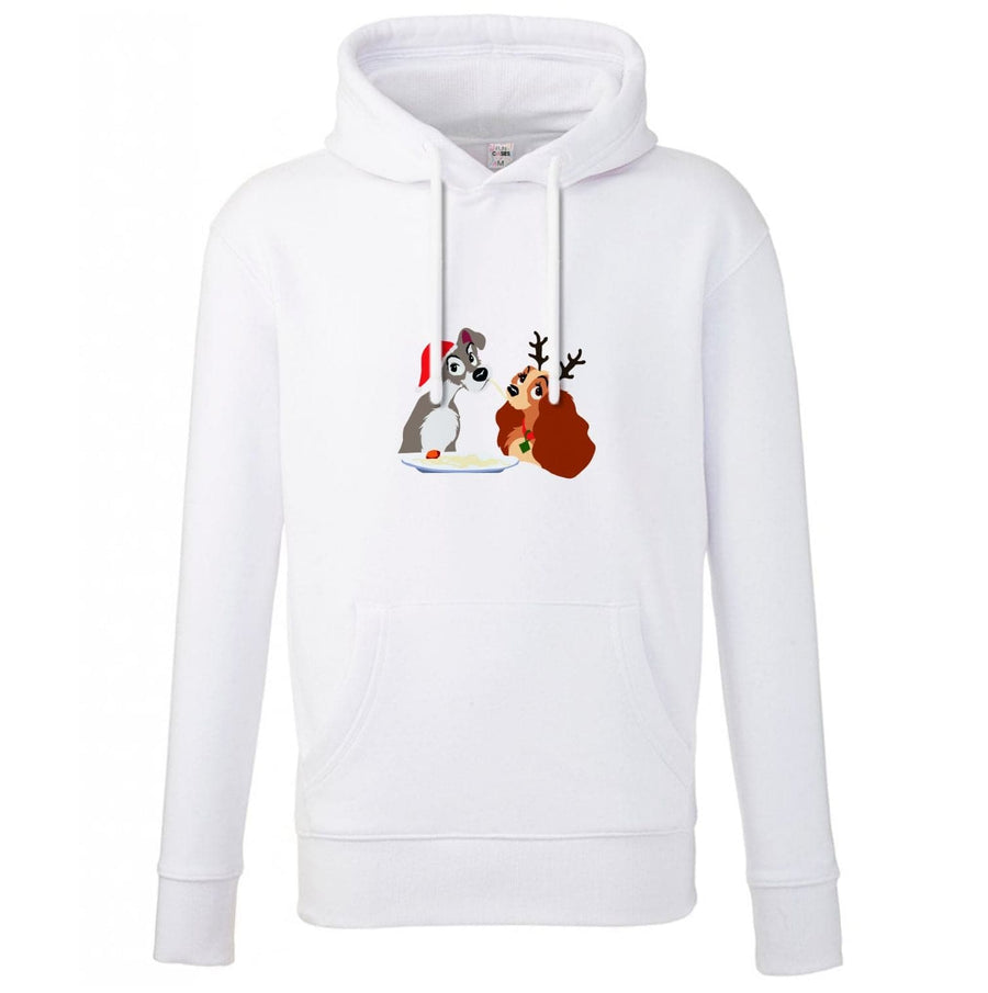 Christmas Lady And The Tramp Hoodie