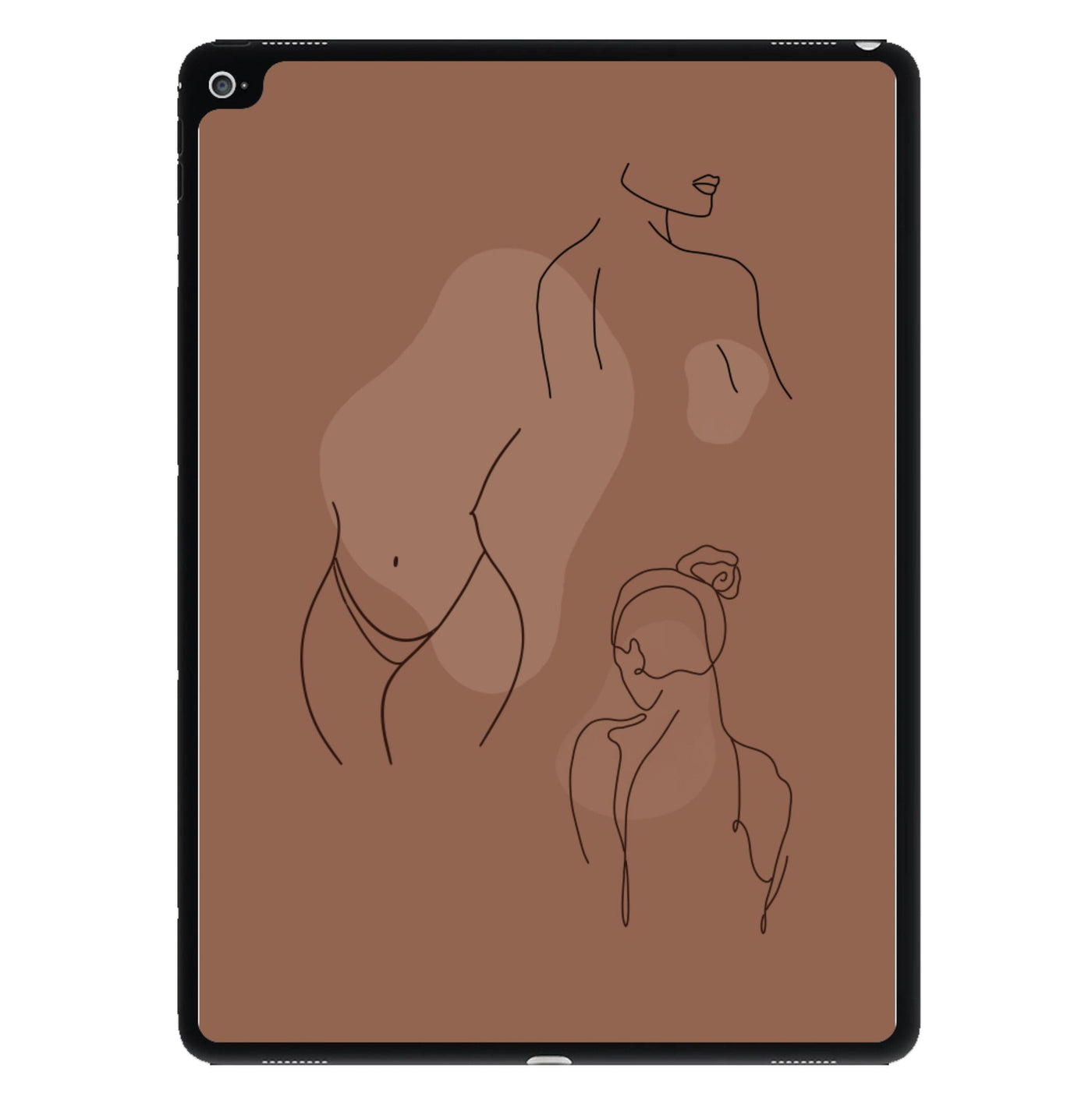 Silouhette nude iPad Case
