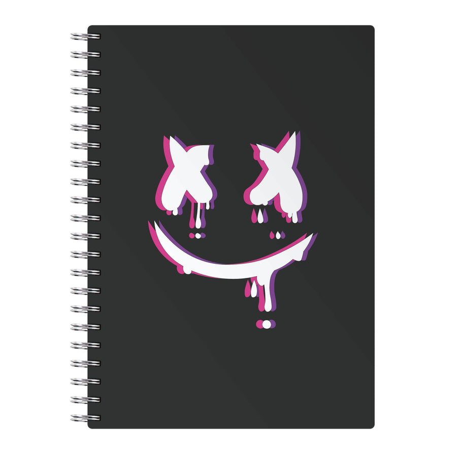 Purple Blur - Marshmello Notebook