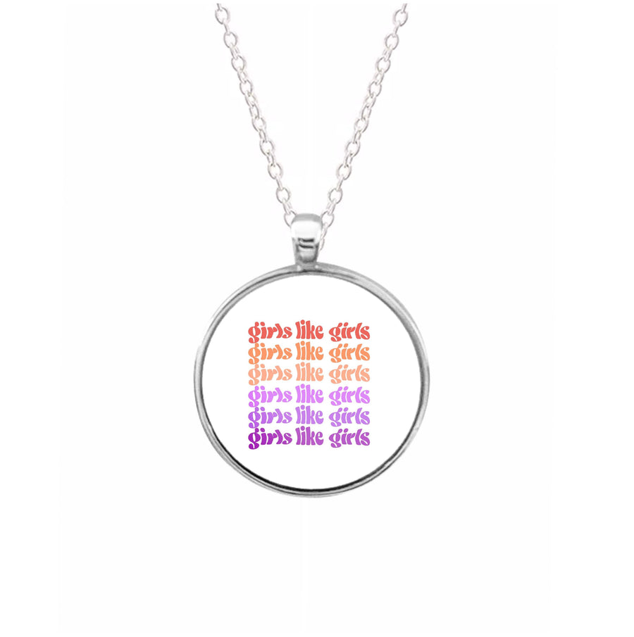 Girls like girls - Pride Necklace