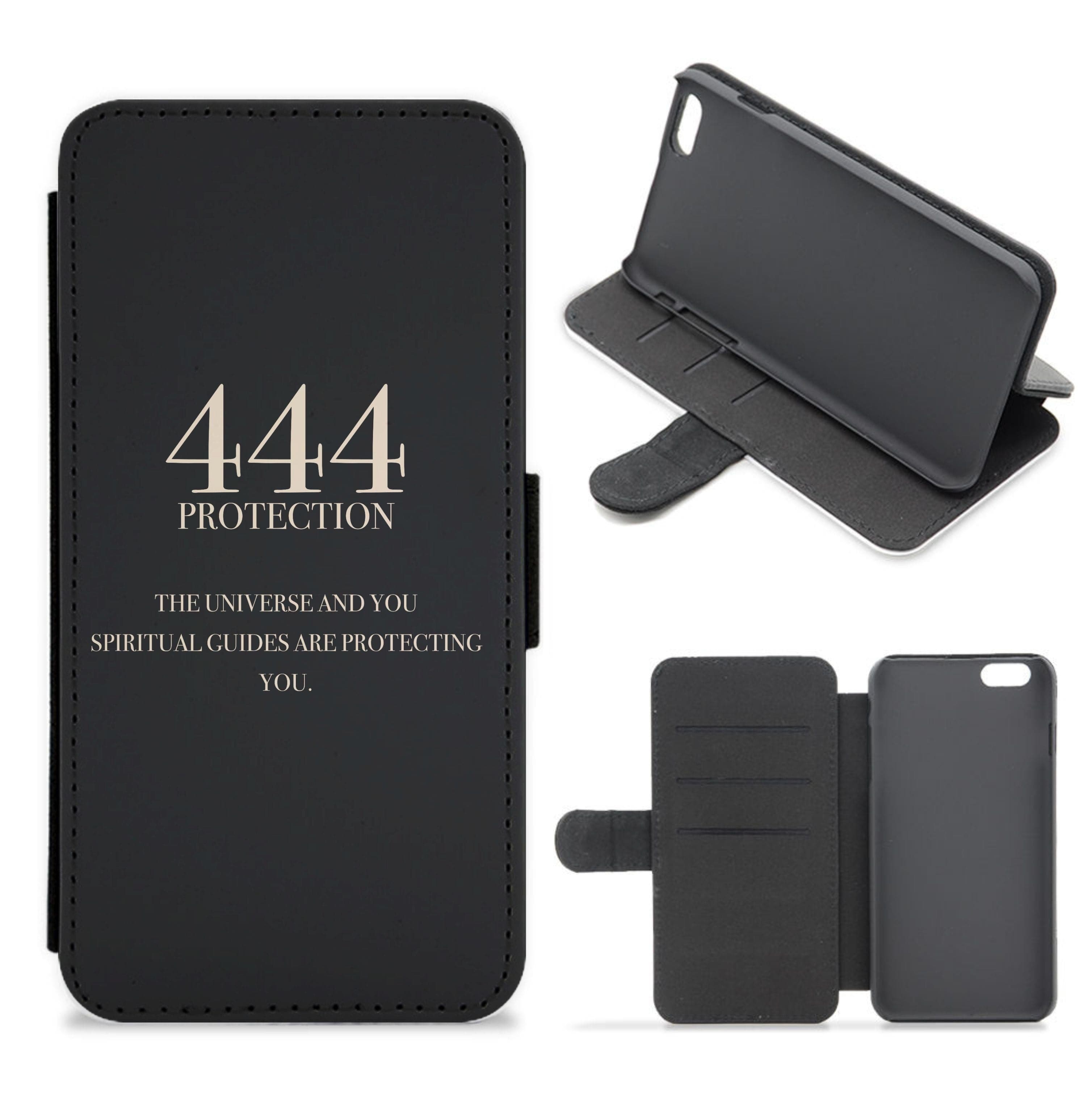 444 - Angel Numbers Flip / Wallet Phone Case