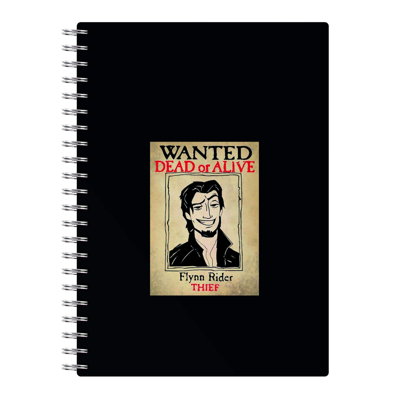 Wanted Dead Or Alive - Tangled Notebook