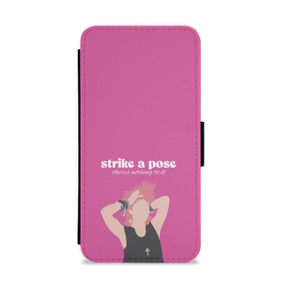 Strike A Pose - Madonna Flip / Wallet Phone Case