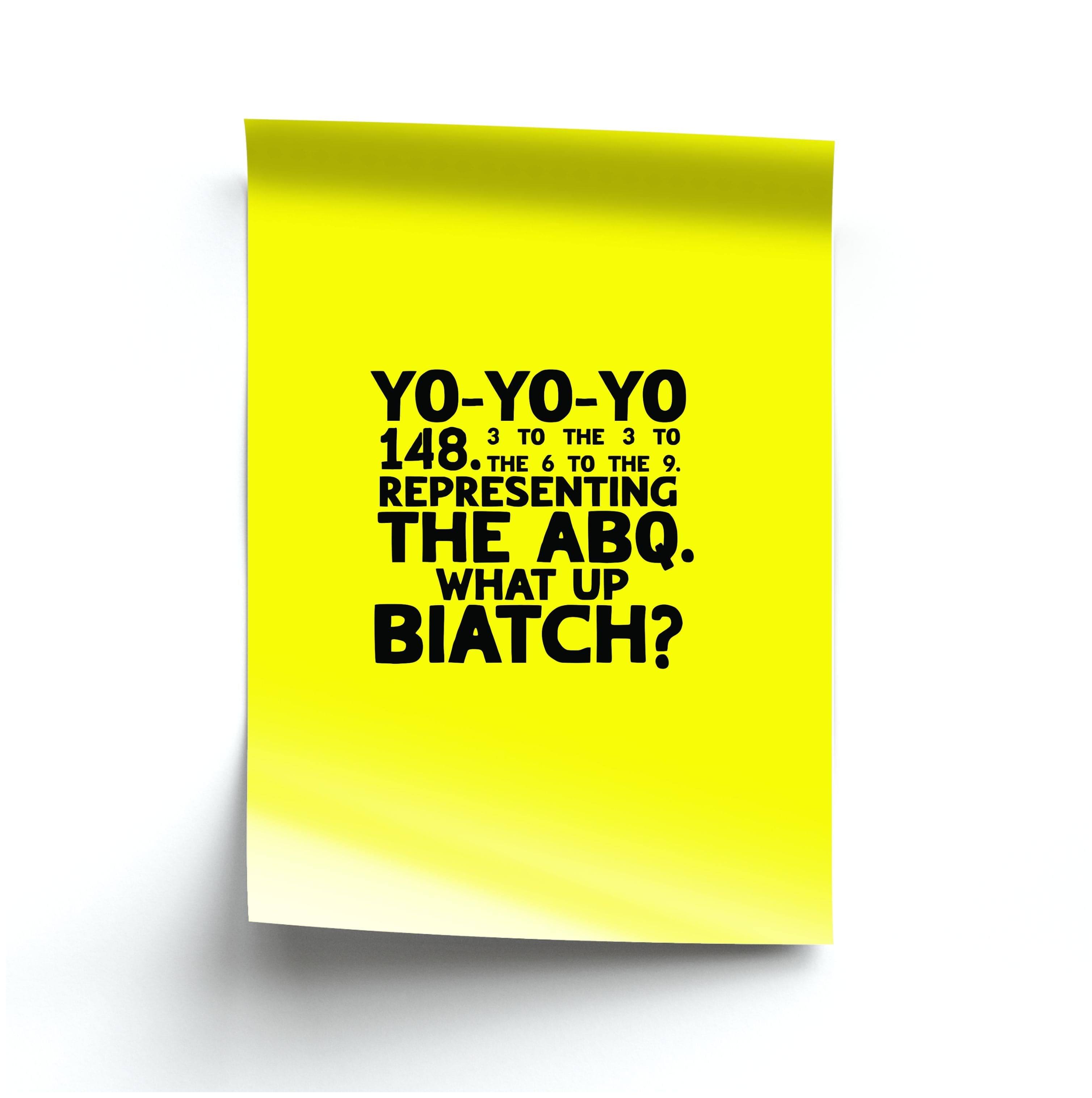 Yo-Yo-Yo - Breaking Poster