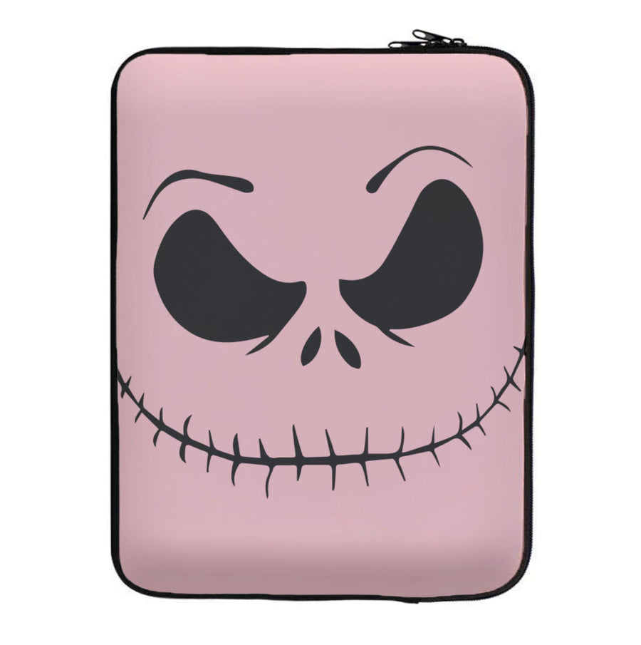 Pink Jack Skeleton  Laptop Sleeve