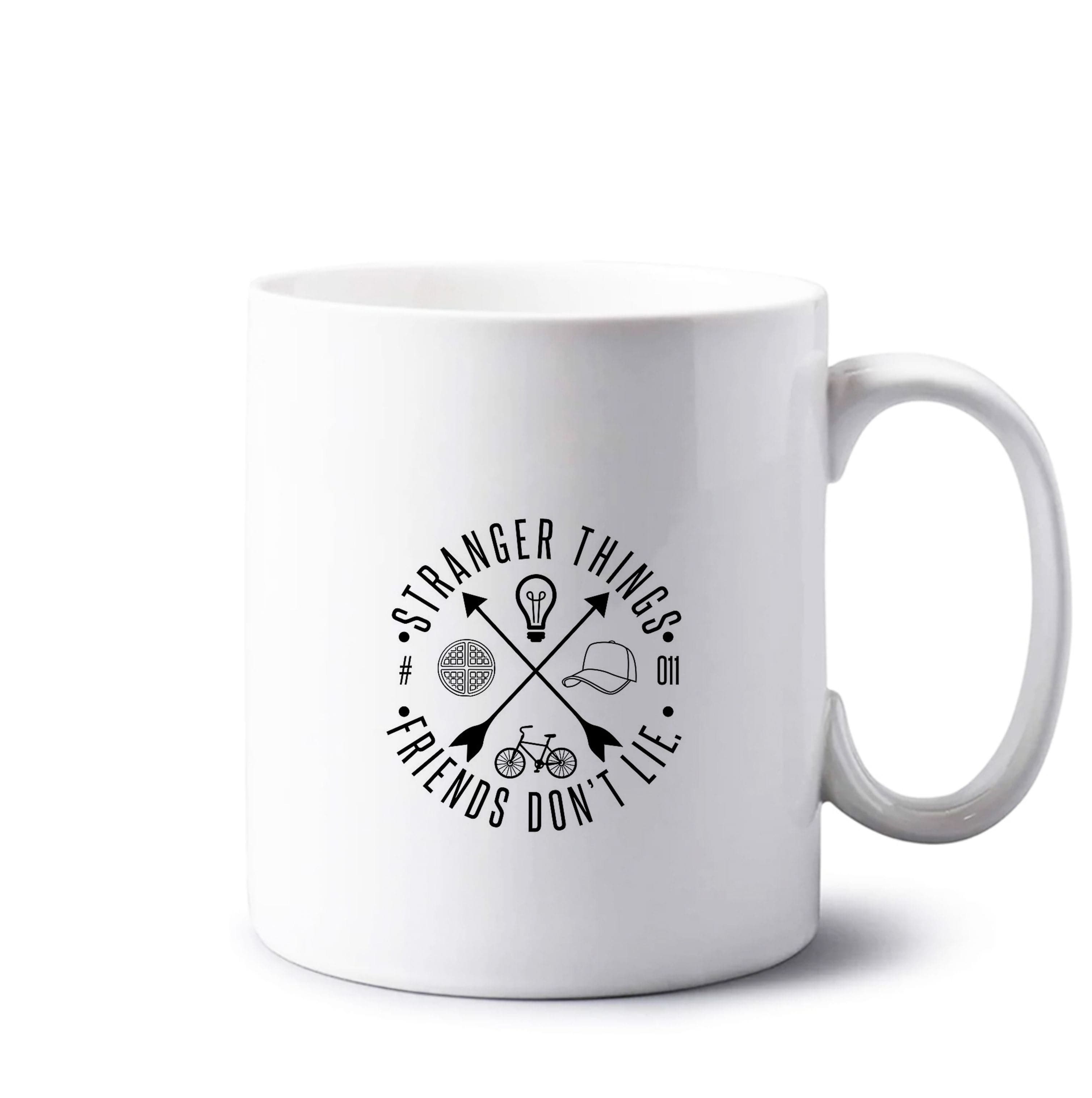 Friends Don't Lie - White Stranger Mug