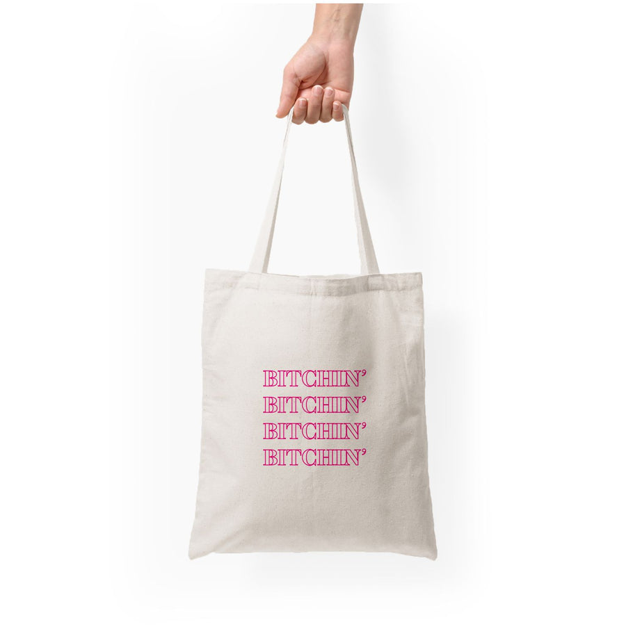 Bitchin' Repeated - Stranger Things Tote Bag