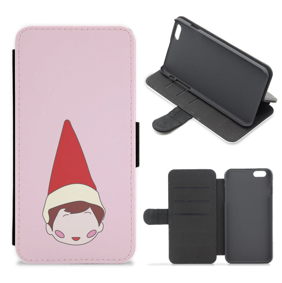 Elf Rosy Cheeks - Christmas Flip / Wallet Phone Case
