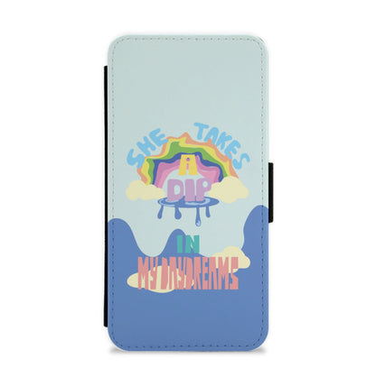 She takes a dip in my daydreams Flip / Wallet Phone Case