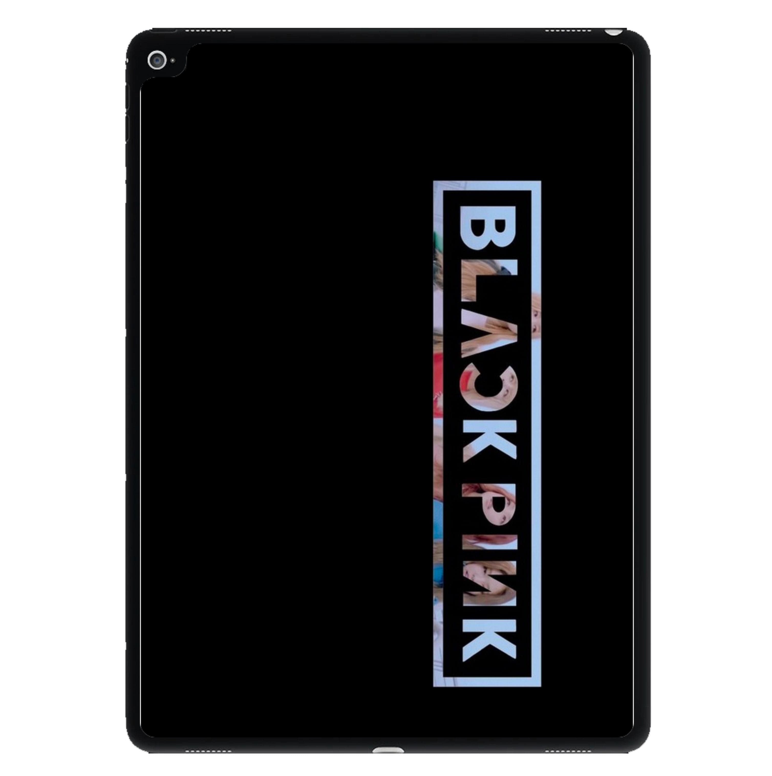 Vertical Girl K-Pop Band Logo iPad Case