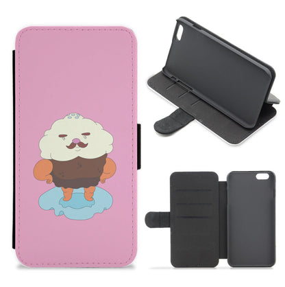 Mr Cupcake Flip / Wallet Phone Case