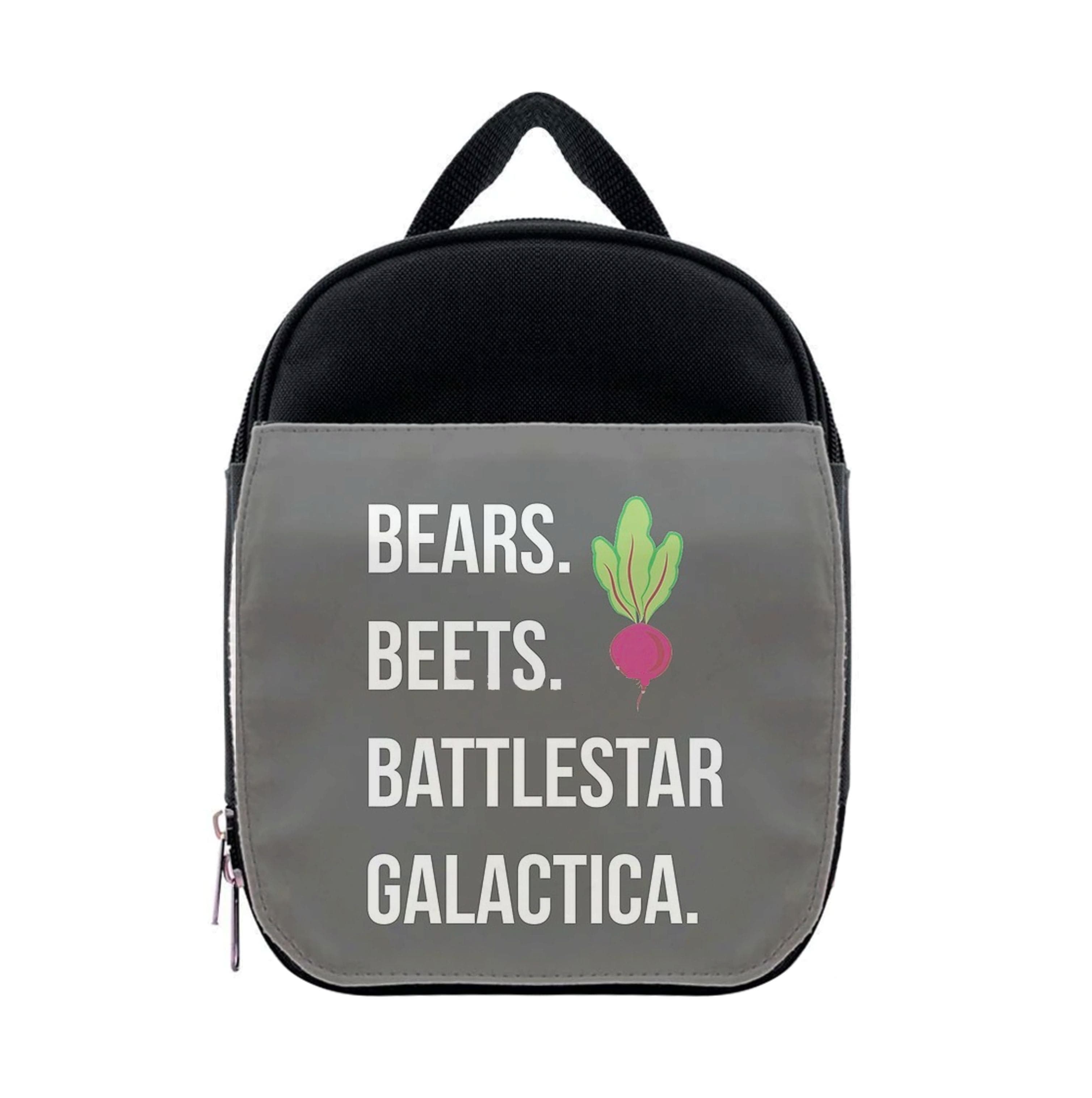 Bears. Beets. Battlestar Galactica Illustration Lunchbox