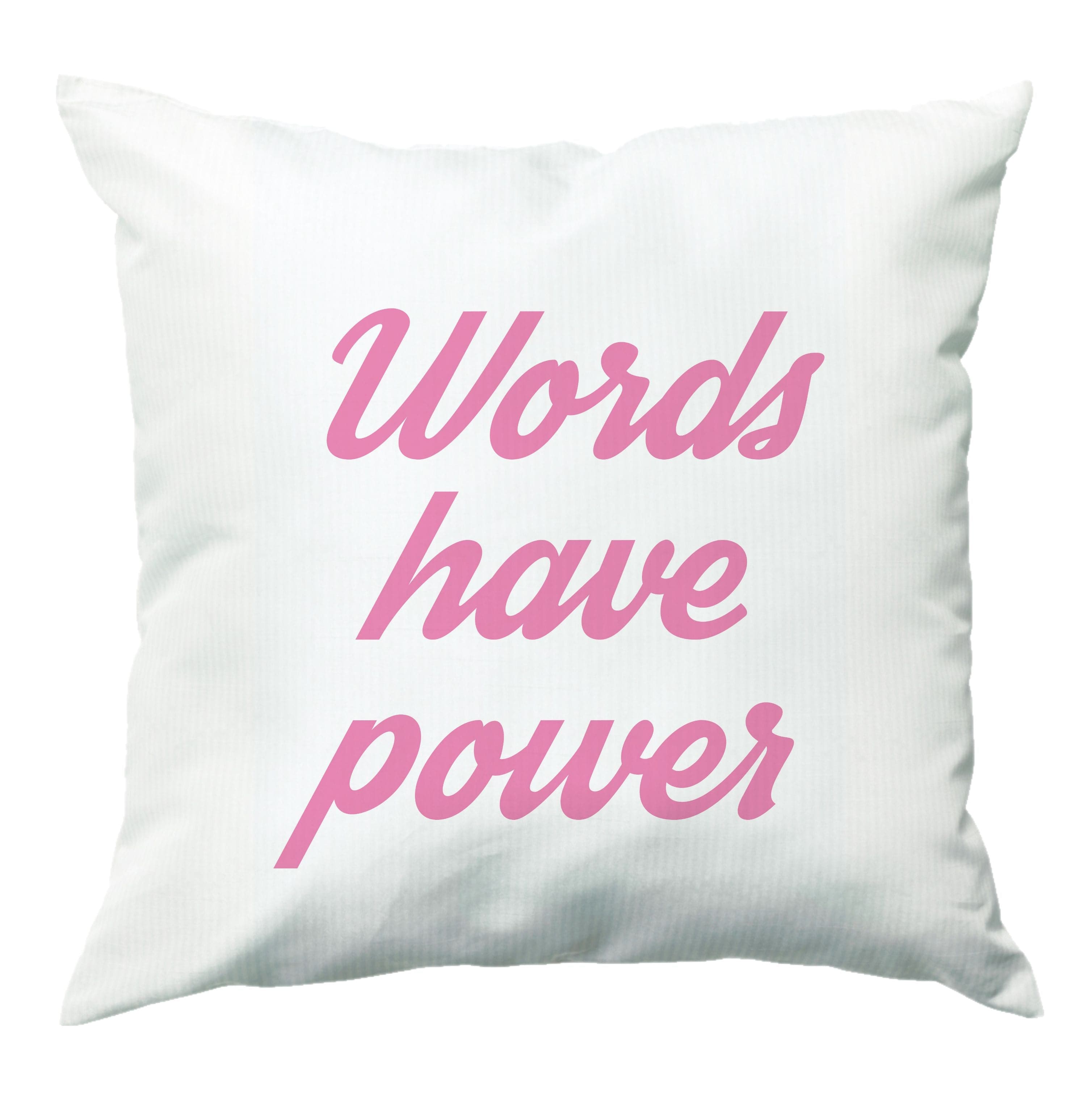 Words Have Power Cushion