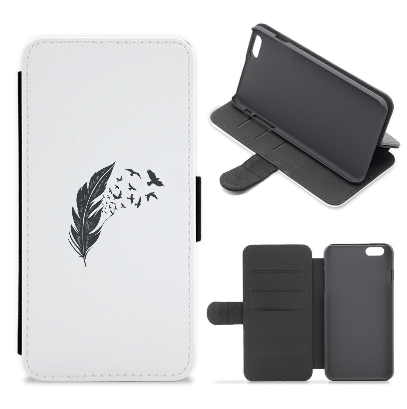 Birds From Feathers - The Originals Flip / Wallet Phone Case