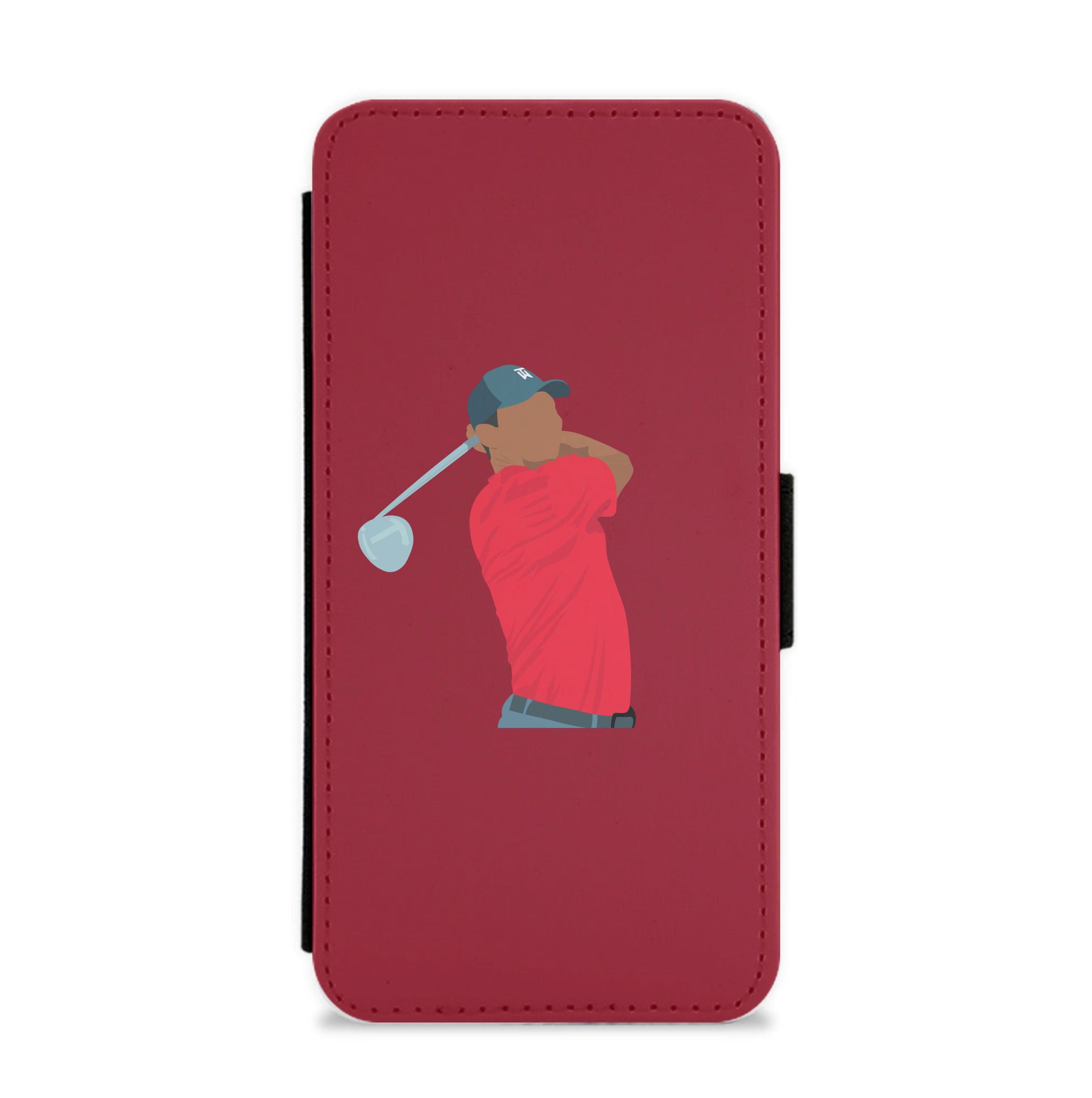 Tiger - Golf Flip / Wallet Phone Case