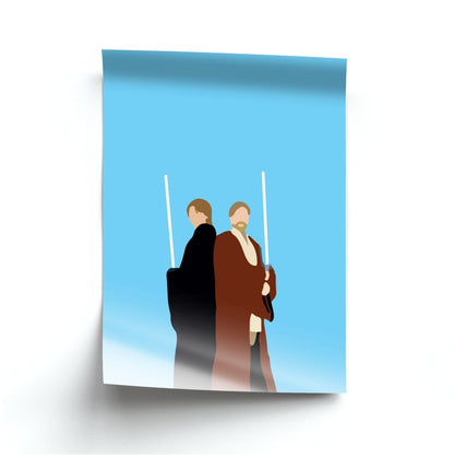 Skywalker and Kenobi Poster