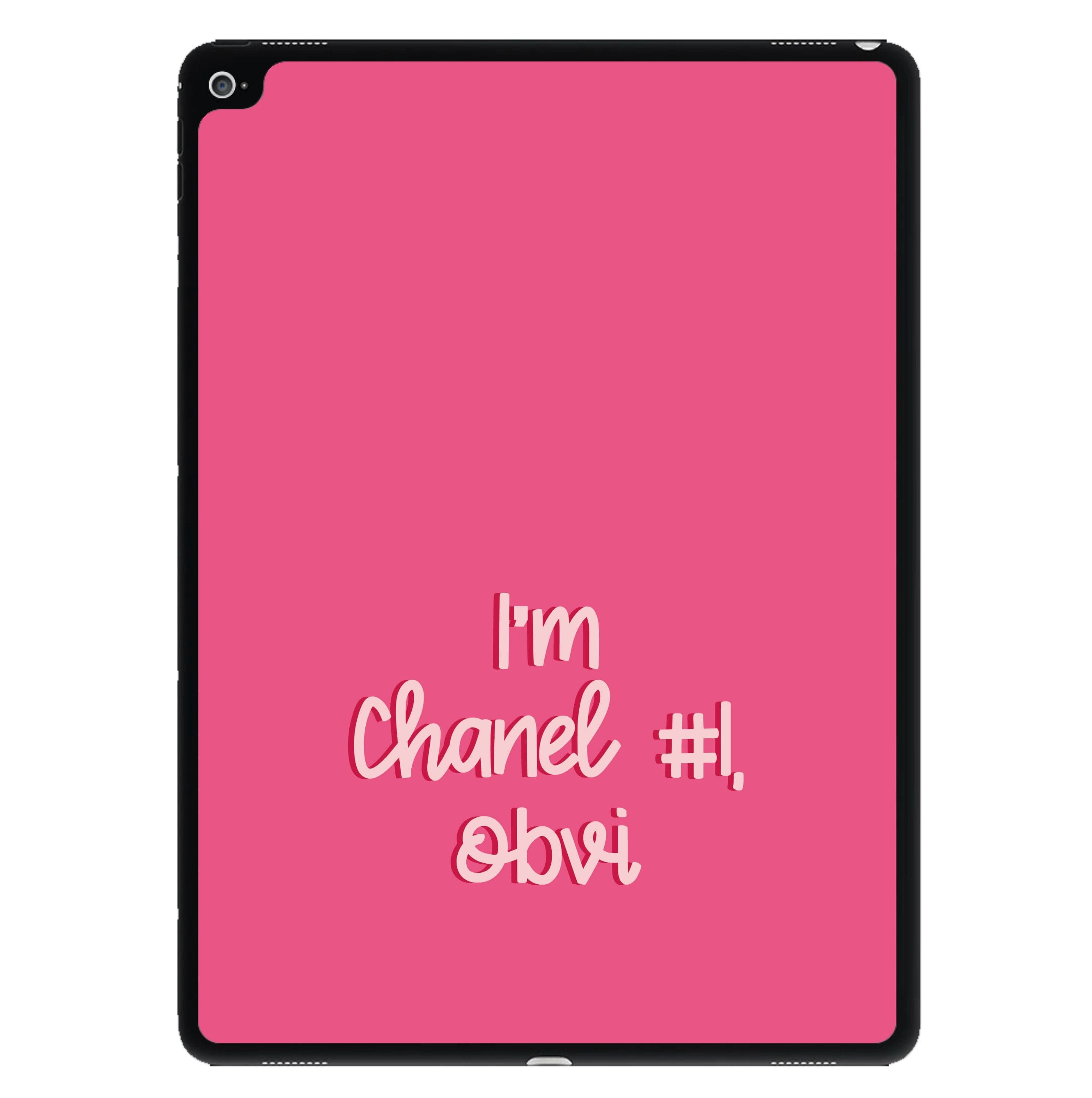 I'm Chanel Number One Obvi - Halloween Queens iPad Case