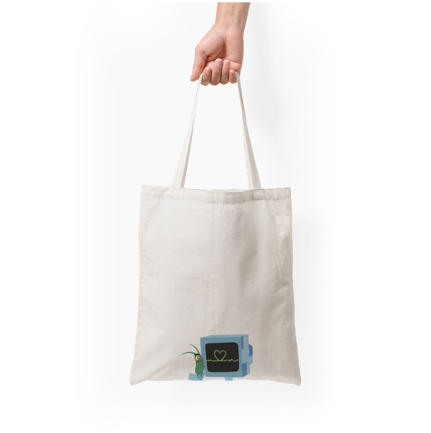 Plankton And Karen Tote Bag