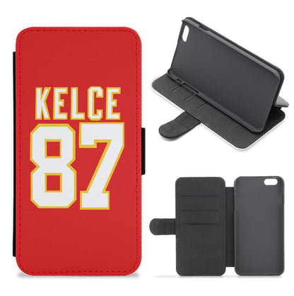 Kelce 87 - Travis Flip / Wallet Phone Case