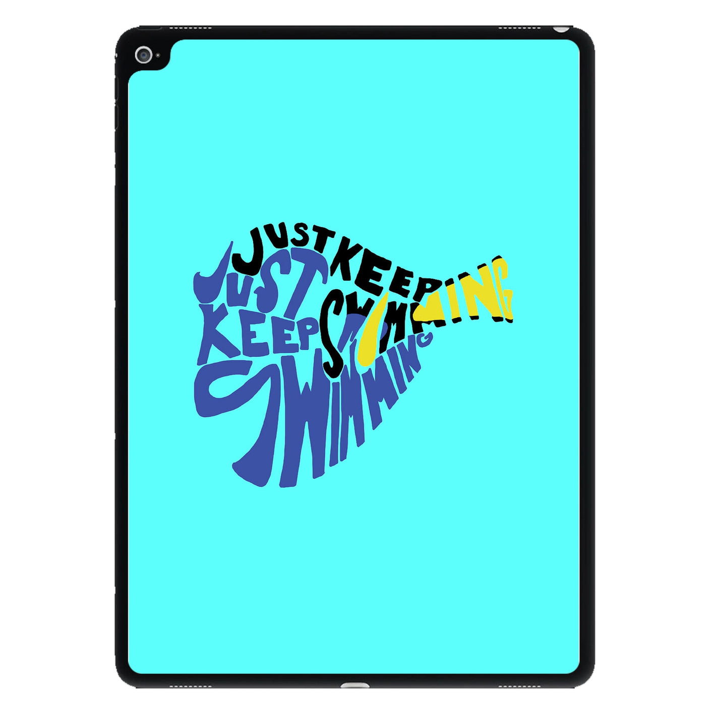 Just Keep Swimming - Finding Dory Disney iPad Case