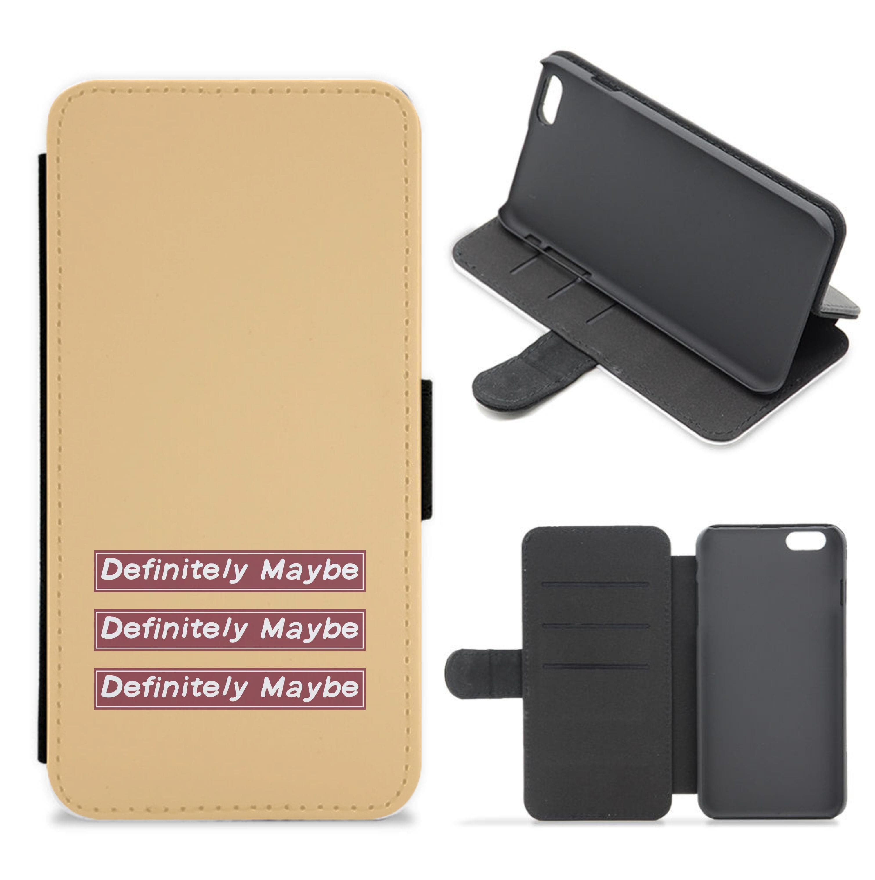 Definitely Maybe Flip / Wallet Phone Case