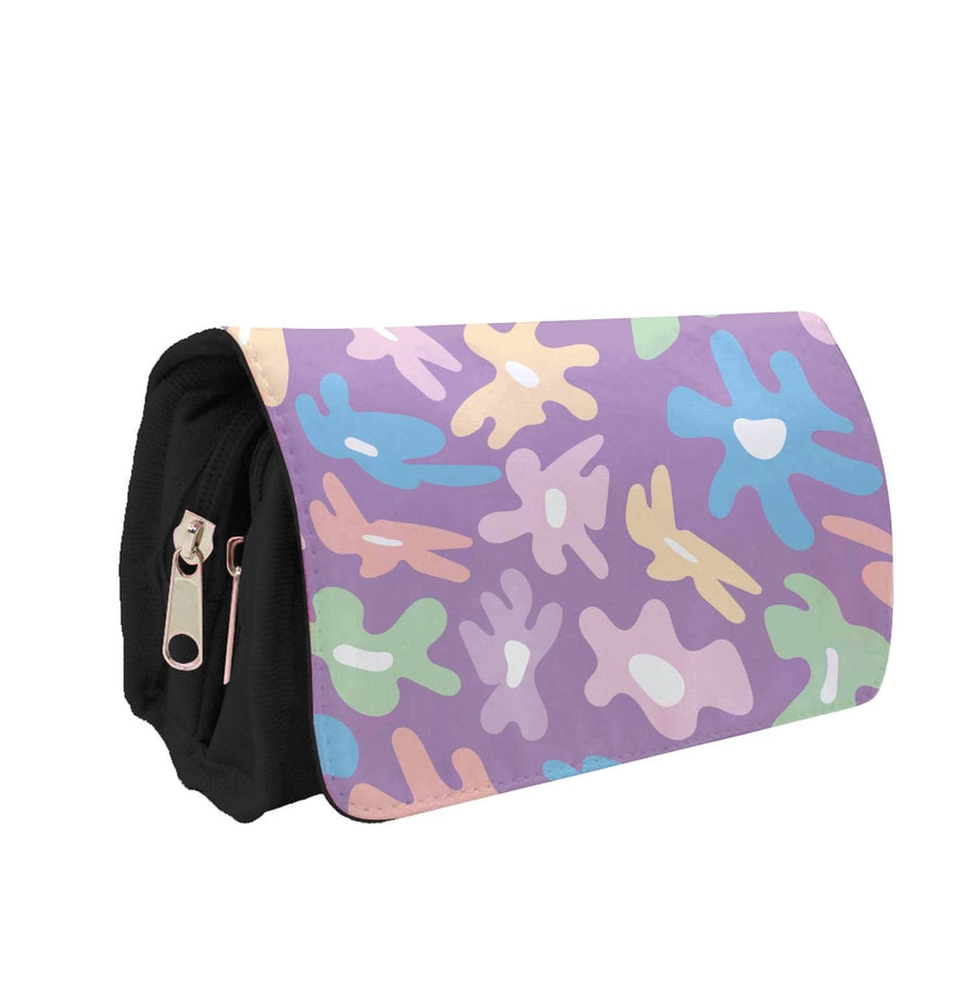 Abstract Flowers- Floral Patterns Pencil Case