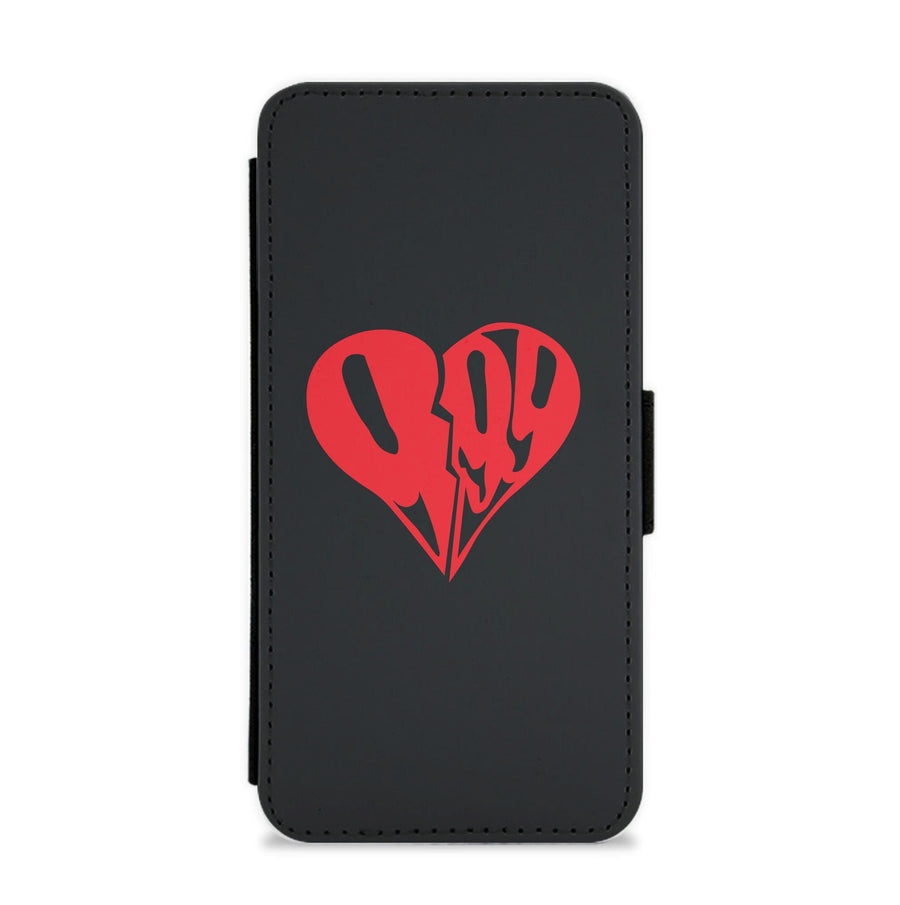 Heart - Juice WRLD Flip / Wallet Phone Case