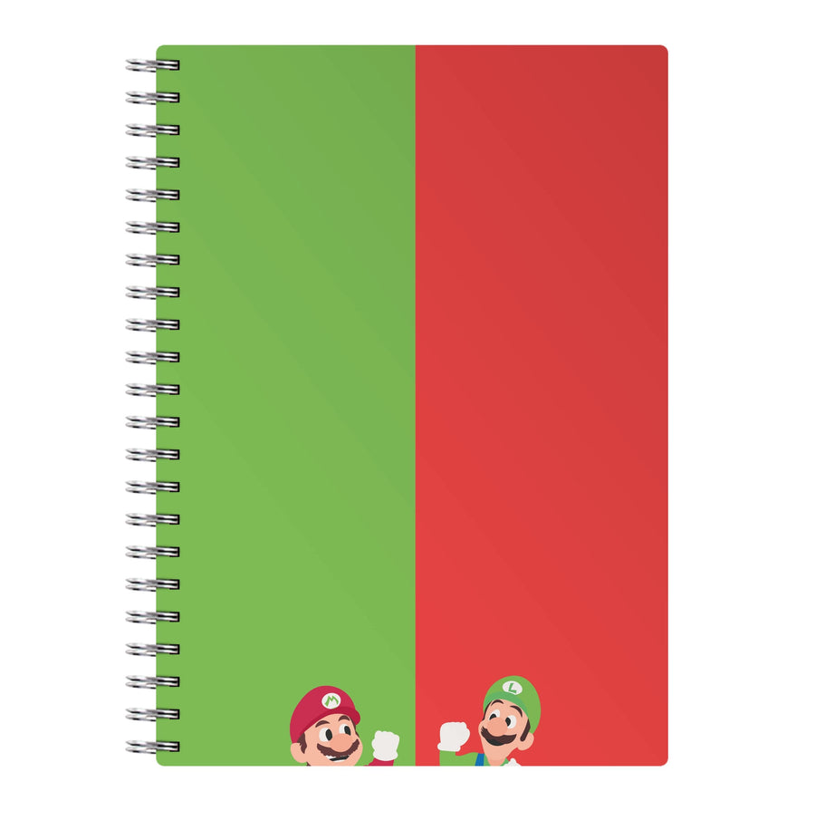 Mario And Luigi - The Super Mario Bros Notebook