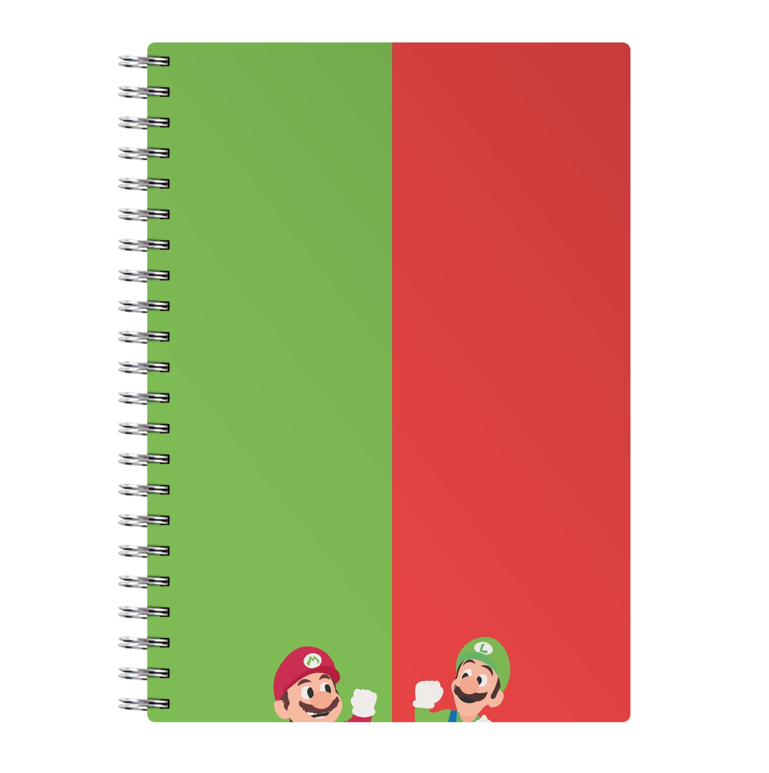 Mario And Luigi Notebook