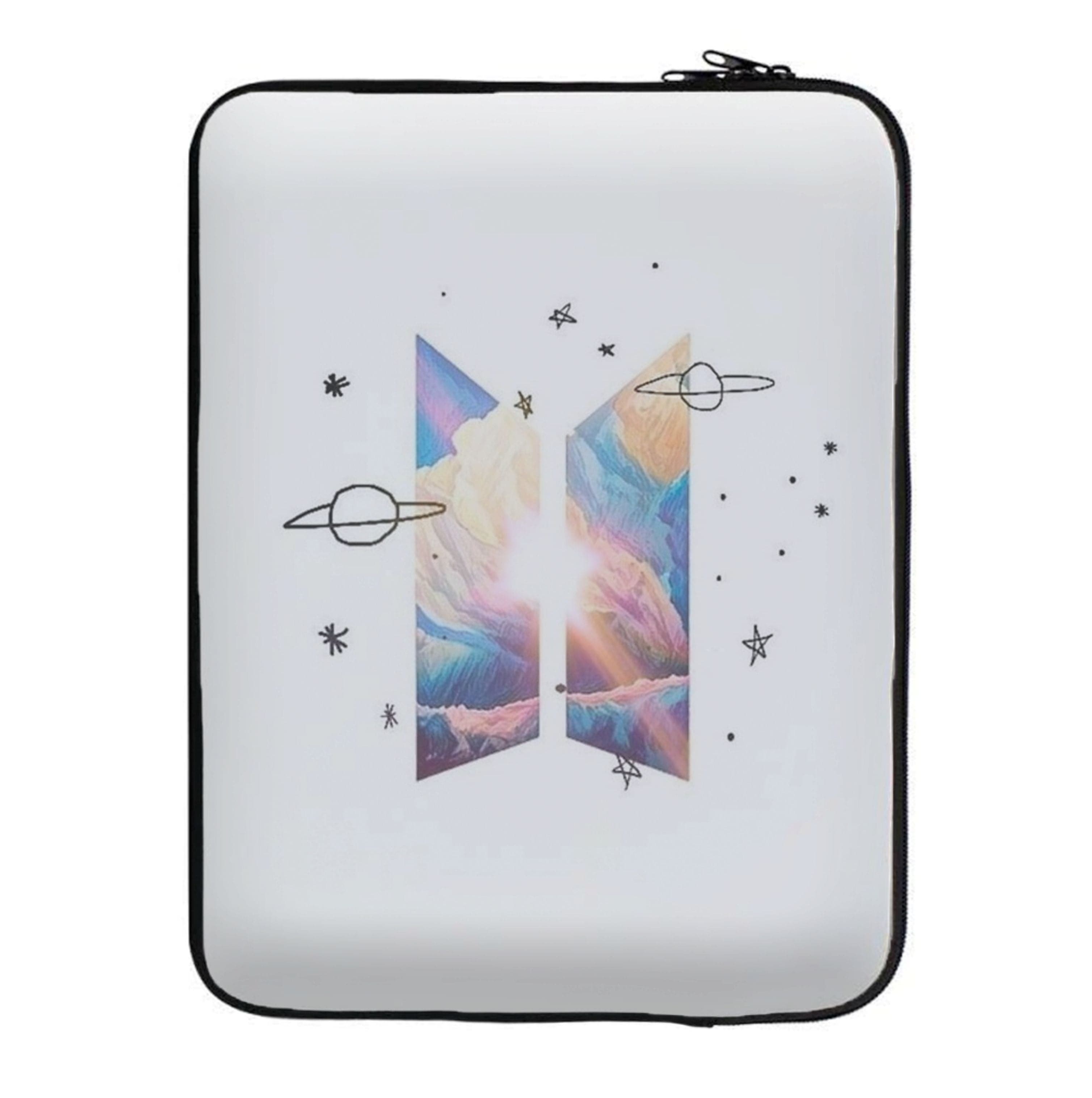 Space K-Pop Band Logo Laptop Sleeve