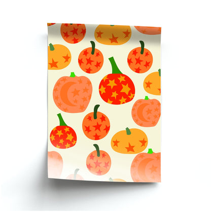 Halloween Pattern 14 Poster