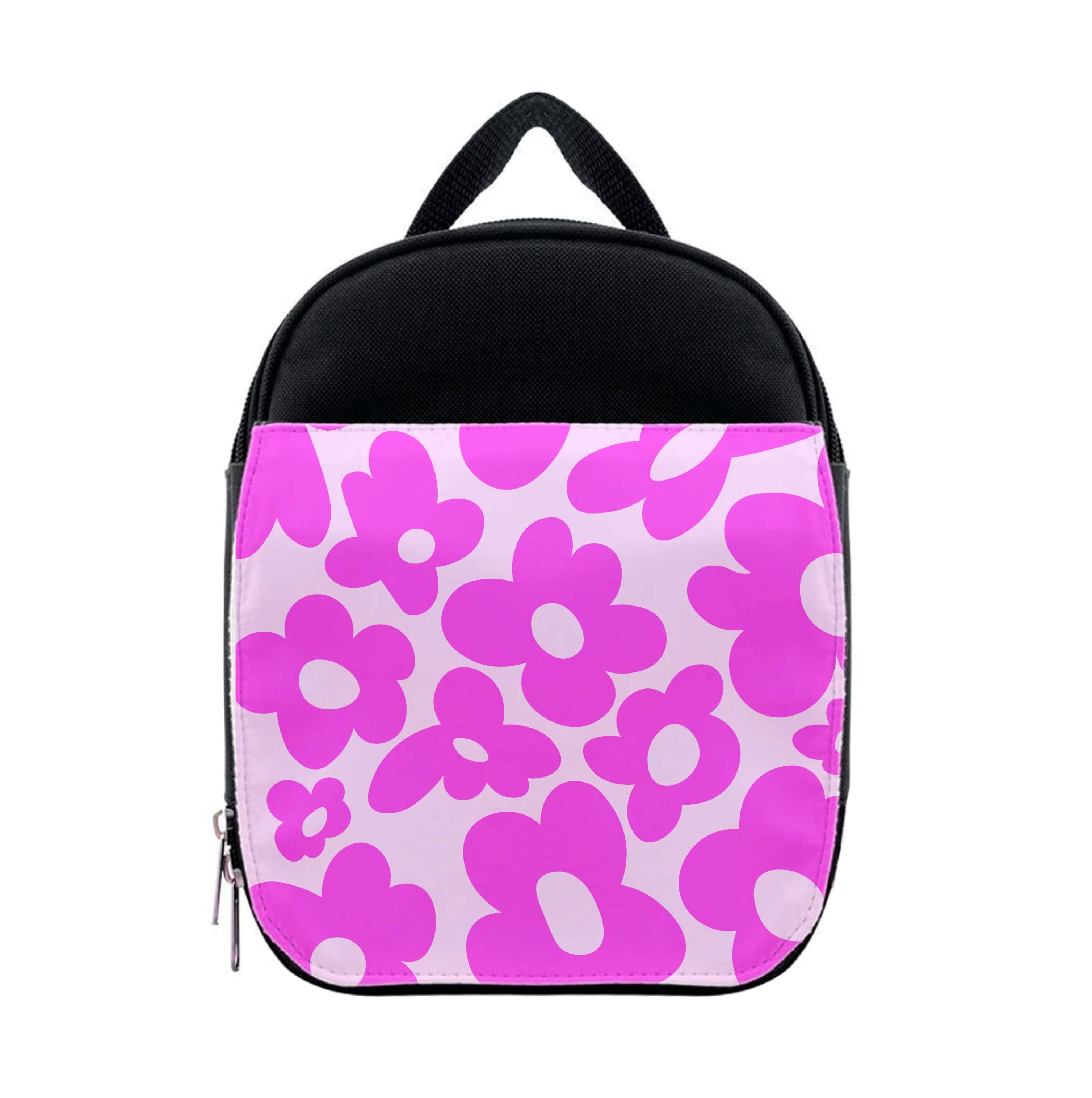 Pink Flowers - Trippy Patterns Lunchbox