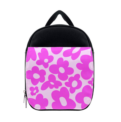 Pink Flowers - Trippy Patterns Lunchbox