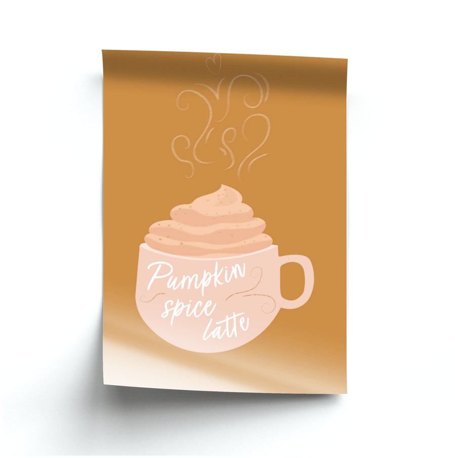 Pumpkin Spice Latte Poster