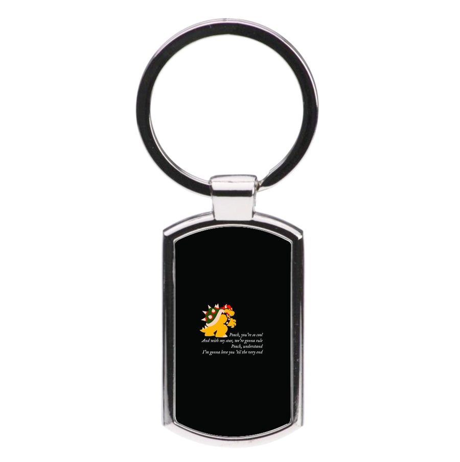 Peach, You're So Cool - The Super Mario Bros Luxury Keyring