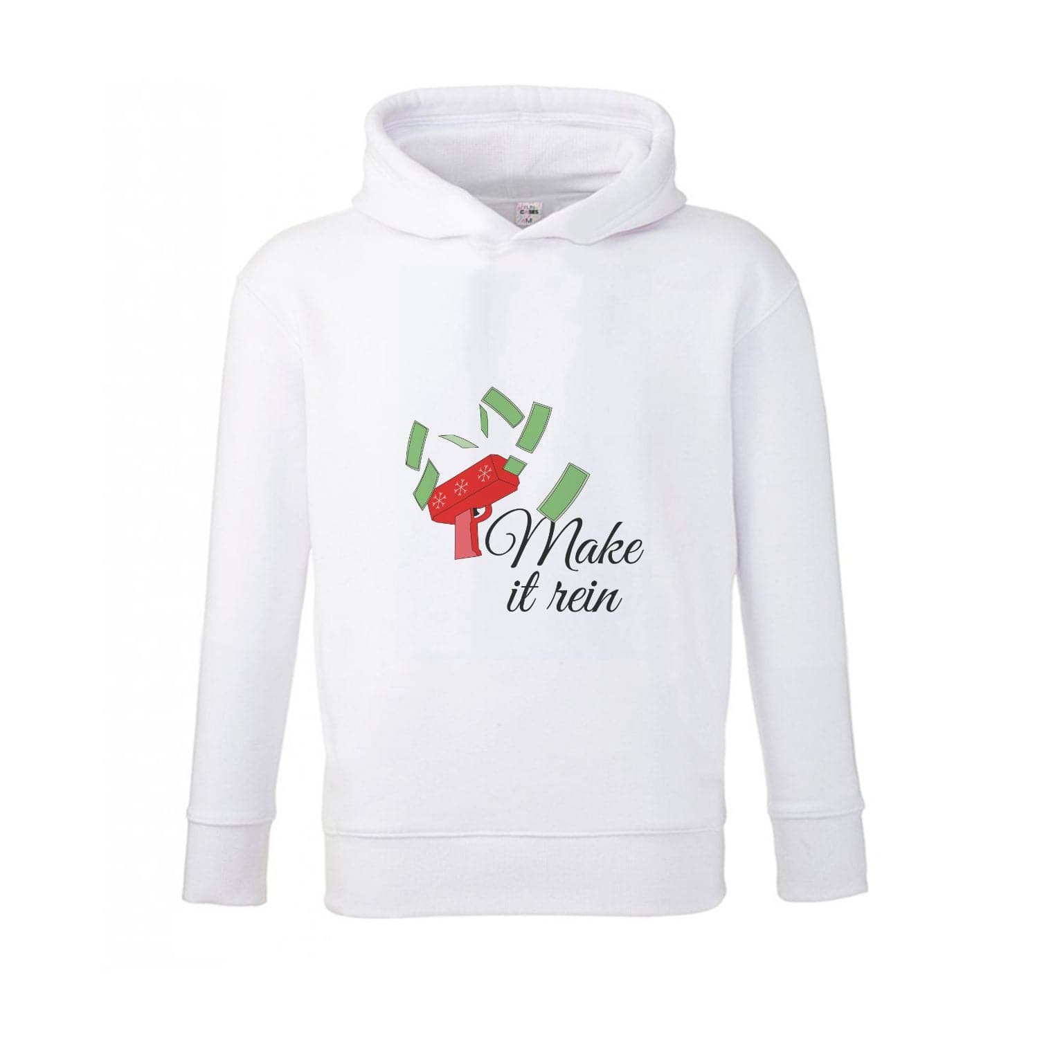 Make It Rein - Christmas Puns Kids Hoodie