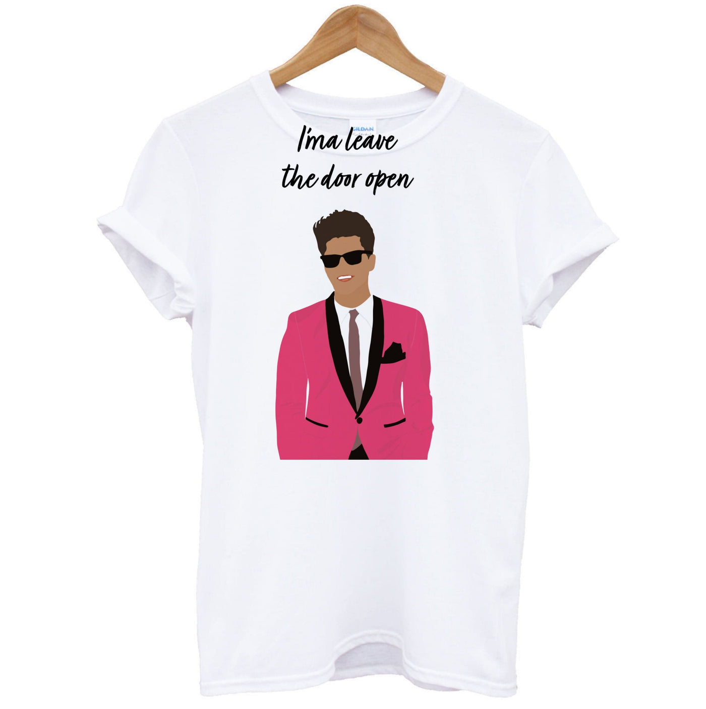 I'ma Leave The Door Open - Bruno Mars T-Shirt